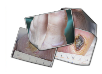 Montage of photos of PUs being measured.